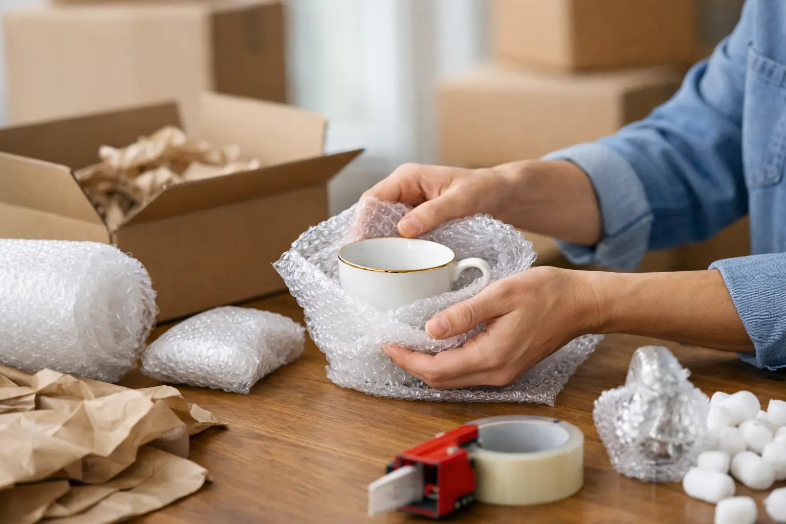 How to Pack Fragile Items Properly