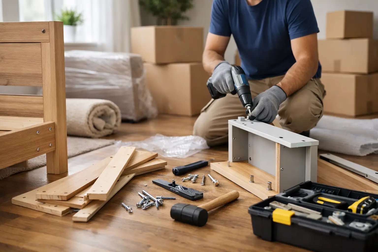 Furniture Dismantling Before Moving Guide