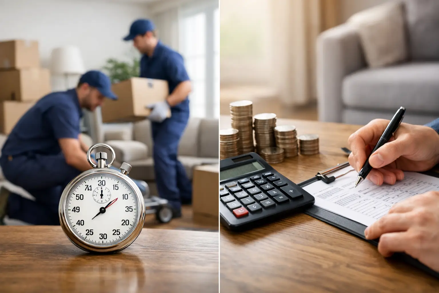 Hourly Movers vs Fixed Quote - Which Costs Less?