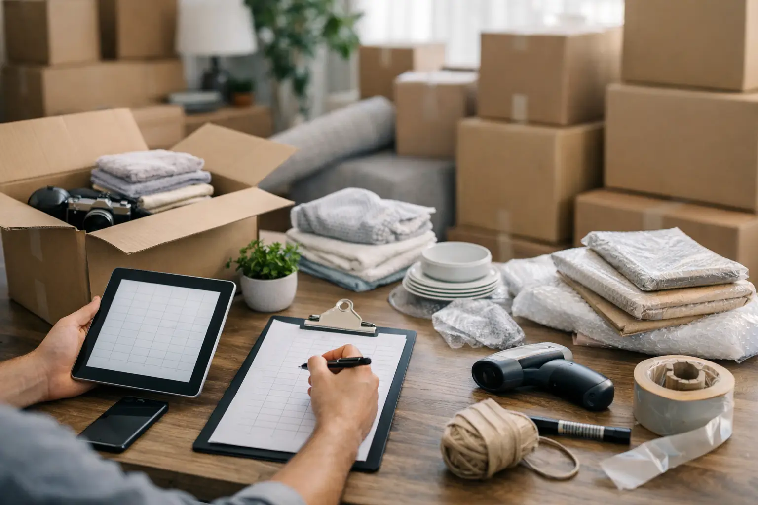 How to Prepare Moving Inventory Before Moving