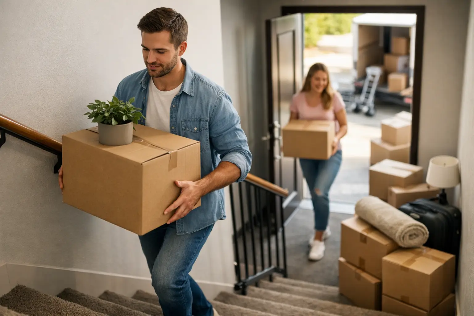 Moving From Apartment With Stairs