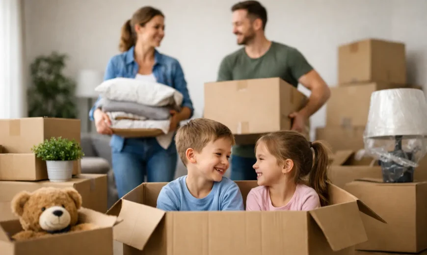Moving House With Kids Guide for a Calmer Move
