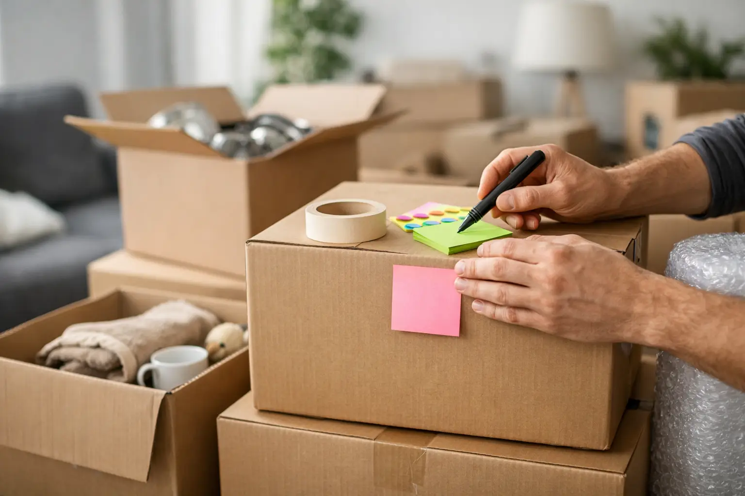 Best Way to Label Moving Boxes for Easy Unpacking