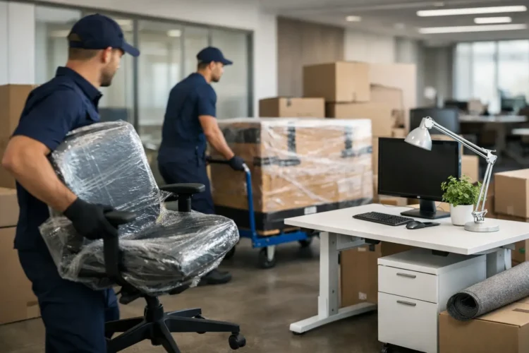 How to Move Office Furniture Without Delays
