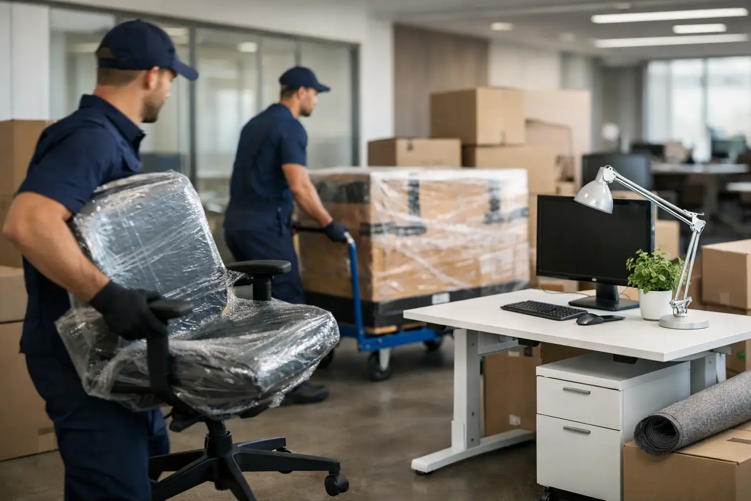 How to Move Office Furniture Without Delays