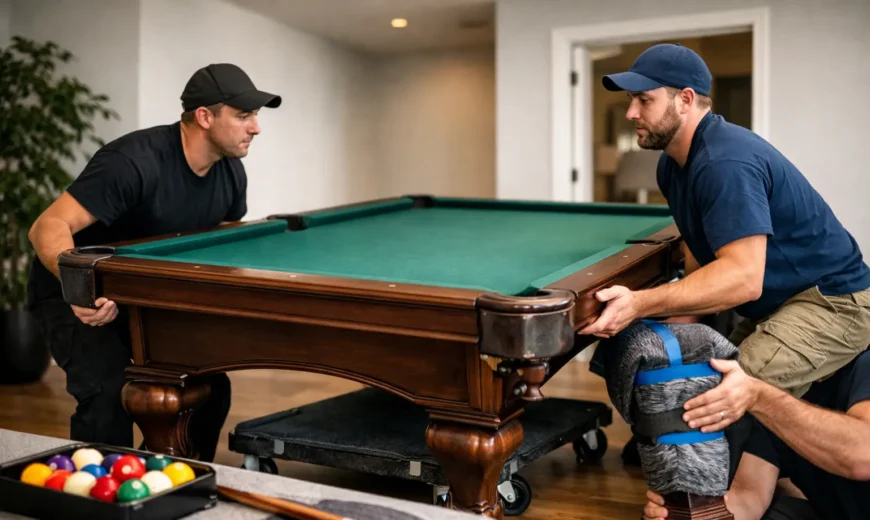 How to Relocate Pool Tables Without Damage