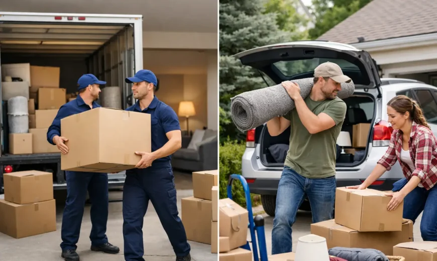 Professional Movers Versus DIY Moving Compared