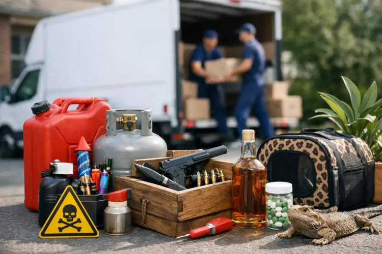 What Removalists Cannot Transport in Australia