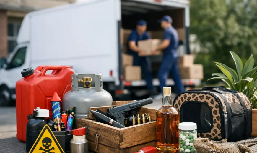 What Removalists Cannot Transport in Australia