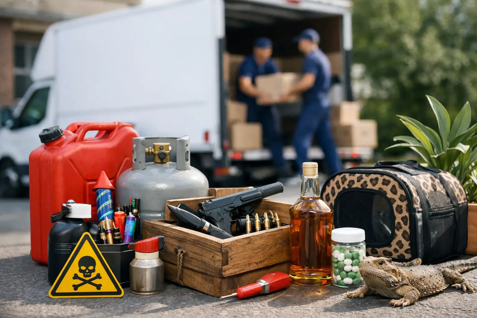 What Removalists Cannot Transport in Australia
