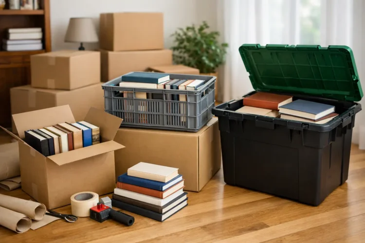 Best Boxes for Moving Books at Any Home Size
