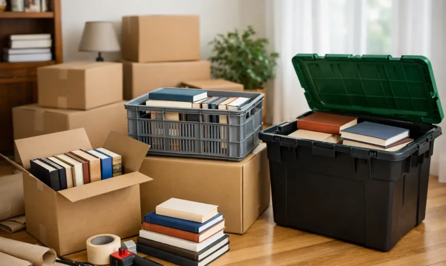 Best Boxes for Moving Books at Any Home Size