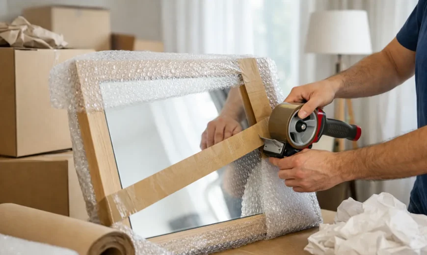 How to Pack Mirrors Safely for Moving Day