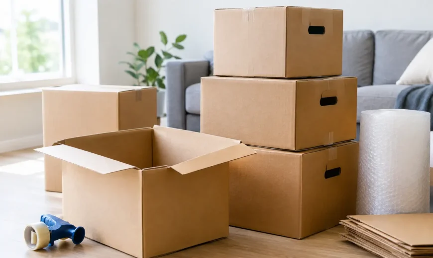 Moving Boxes That Pack Safely and Stack Well