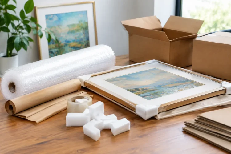 Best Supplies for Packing Artwork Safely