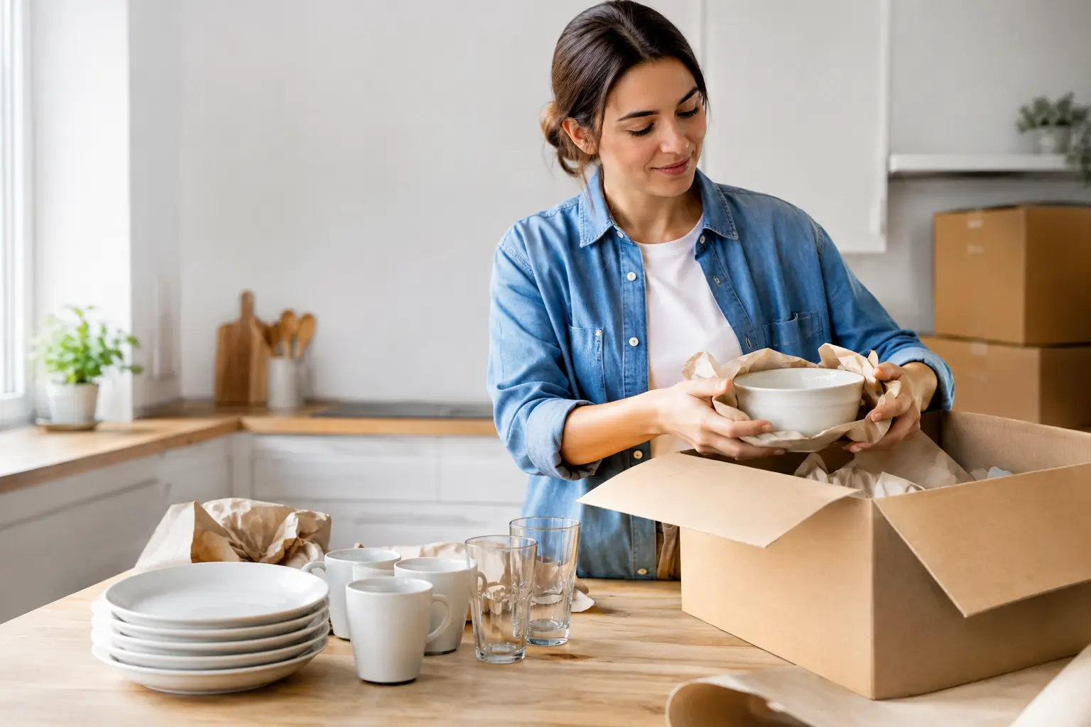 How to Pack a Kitchen Without Breakages