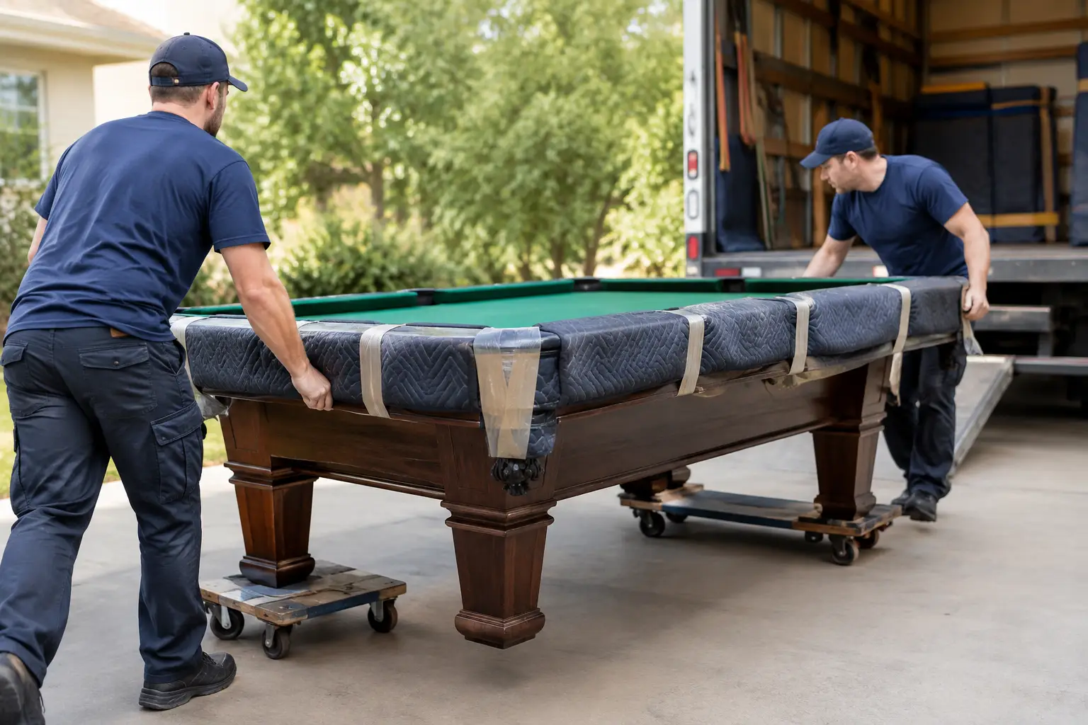 How to Transport Pool Tables Safely Without Damage