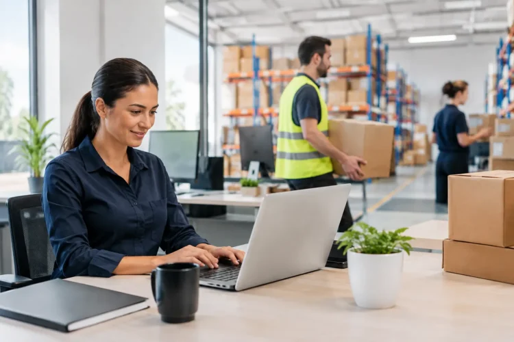 Warehouse Office Move Example That Keeps Work Moving